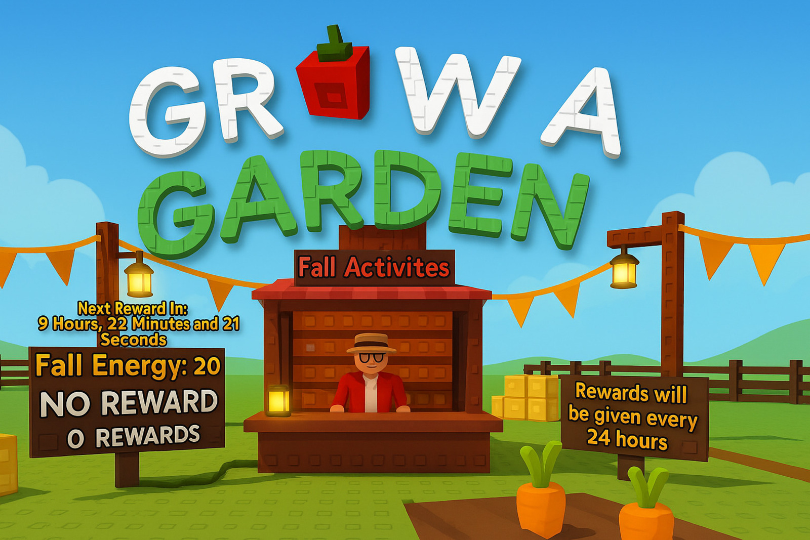 Every Grow a Garden Fall Activity and Reward Tier Guide